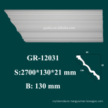 new arrival waterproof material PU ceiling moulding for modern house interior